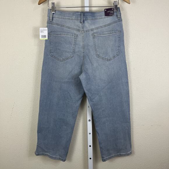 NWT Gloria Vanderbilt Amanda Capri Crop Jeans Womens Size 4 - Picture 3 of 8